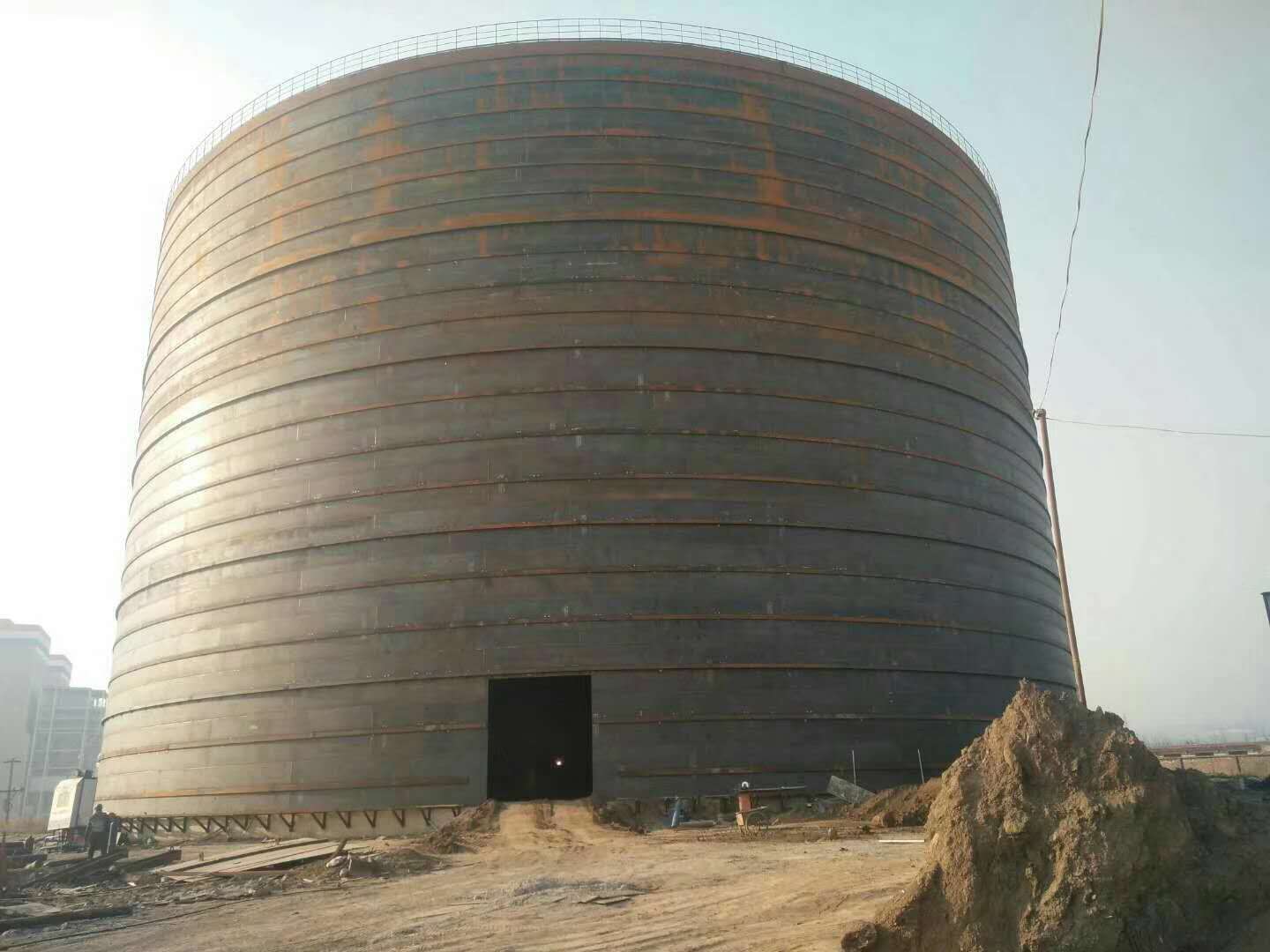 舒城承建大型钢板库的好处及原理